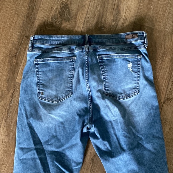 Kut From the Kloth High-rise ankle slim straight jean. Size 16 plus size light - Picture 6 of 6